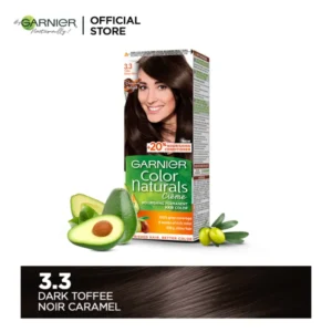 Garnier Color Naturals Creme Hair Color 3.3 Dark Toffee Noir Caramel