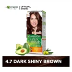 Garnier Color Naturals Creme Hair Color 4.7 Dark Shiny Brown