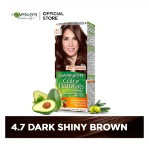 Garnier Color Naturals Creme Hair Color 4.7 Dark Shiny Brown