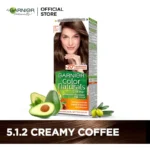 Garnier Color Naturals Creme Hair Color 5.1.2 Creamy Coffee