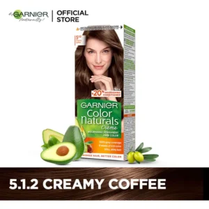 Garnier Color Naturals Creme Hair Color 5.1.2 Creamy Coffee