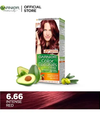 Garnier Color Naturals Creme Hair Color 6.66 Intense Red
