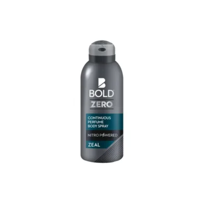 Bold Zero Continuous Perfume Body Spray Zeal 120ML