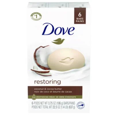 Dove Restoring Coconut And Cocoa butter Soap Bar 106G