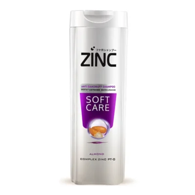 Zinc Anti Dandruff Shampoo Soft Care Almond 340ML