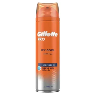 Gillette Pro Icy Cool Menthol Shave Gel 200ML