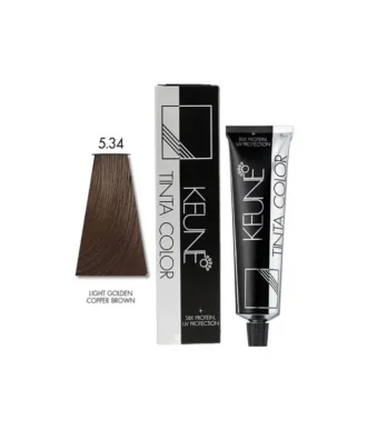 Keune Tinta Color 5.34 Light Golden Copper Brown