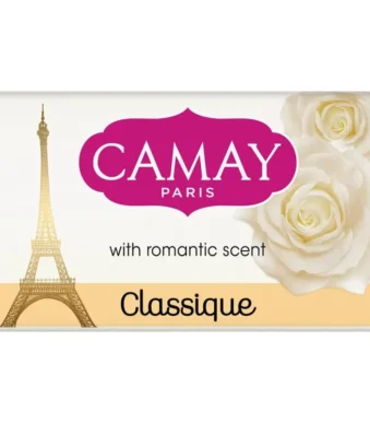 Camay Paris Romantic Scent Classique Soap Bar 165G 4 Packs