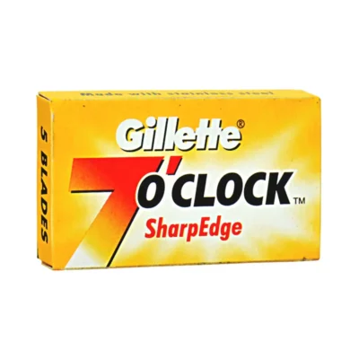 Gillette 7'o Clock SharpEdge blades 5 Packs