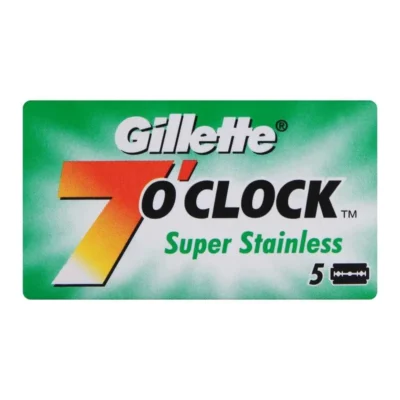 Gillette 7'o Clock Super Stainless blades 5 Packs