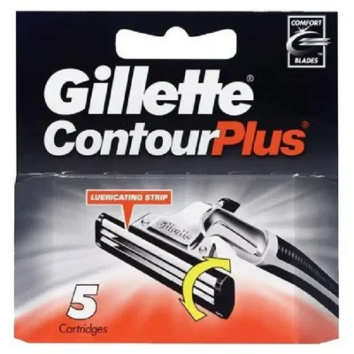 Gillette Contour Plus Blades 5 packs