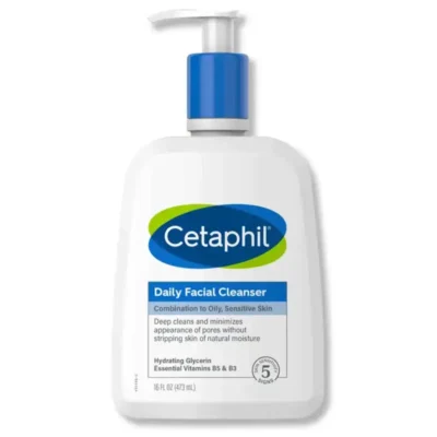 Cetaphil Daily Facial Cleanser Combination to Oil and Sensitive Skin 473ML