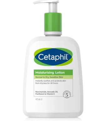 Cetaphil Moisturising Lotion Dry To Normal and Sensitive Skin 473ML