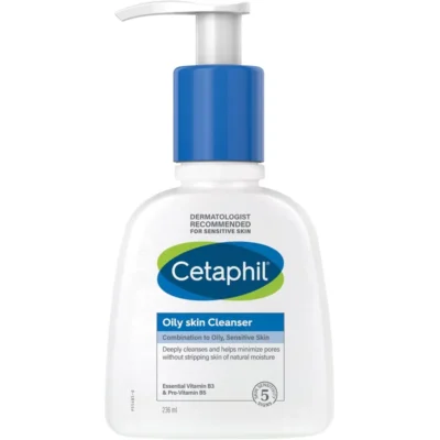 Cetaphil Oily Skin Cleanser Combination to Oil and Sensitive Skin 236ML