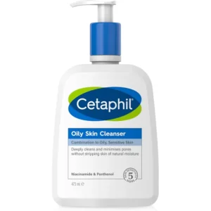 Cetaphil Oily Skin Cleanser Combination to Oil and Sensitive Skin 473ML