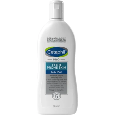 Cetaphil Pro Itch Prone Skin Body Wash Sensitive, Dry Or Very Dry Skin 295ML