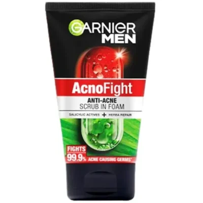 Garnier Men AcnoFight Scrub In Foam 99.9% 100ML