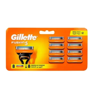 Gillette Fusion5 Shaving Blades 8 Packs