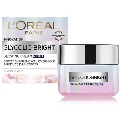 Loreal Glycolic Bright Glowing Cream Night 50ML