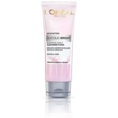 Loreal Glycolic Bright Glowing Daily Cleanser Foam 100ML