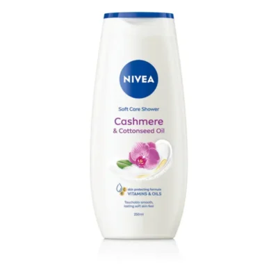 Nivea Soft Care Shower Cashmere Cottonseed Oil 250ML