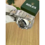 ROLEX FULL STONE LADIES WEAR HEAVY DOUBLE LOCK