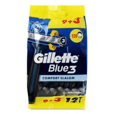 Gillette Blue3 Comfort Slalom 12 Pack Razors