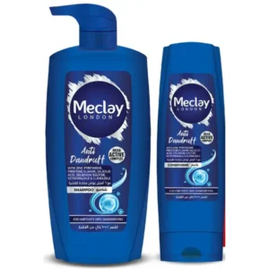 Meclay London Anti Dandruff Shampoo 660ML Pump With Conditioner 180ML