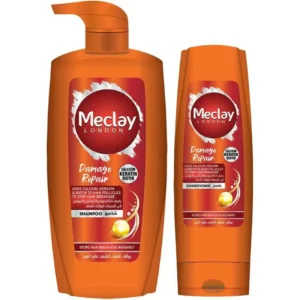 Meclay London Damage Repair Shampoo 660ML Pump With Conditioner 180ML