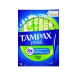 Tampax Pearl 3X Comfort Super Tampons Applicator x18