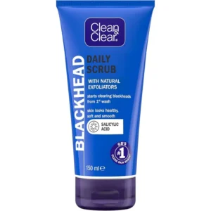 Clean Clear Blackhead Daily Scrub With Natural Exfoliators 150ML