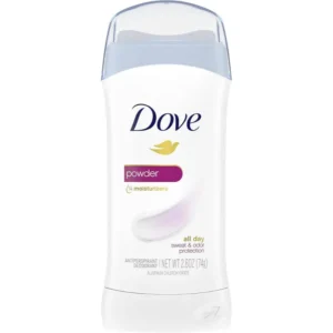 Dove Powder Moisturizers All Day Sweat Odor Antiperspirant Deo Stick 74G