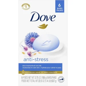 Dove Beauty Bar Anti Stress 106Gram 6X Bars