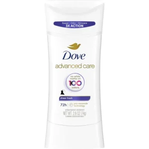 Dove Advanced Care Sheer Fresh Anti-Perspirant Deodorant Stick 74G