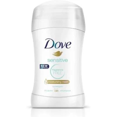 Dove Sensitive Fragrance Free Deo Stick 40G