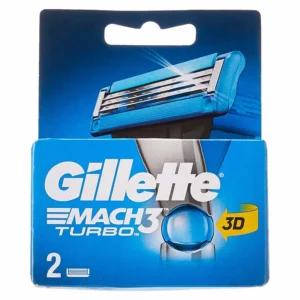 Gillette Mach3 Turbo 3D Blade Refills Pack-2