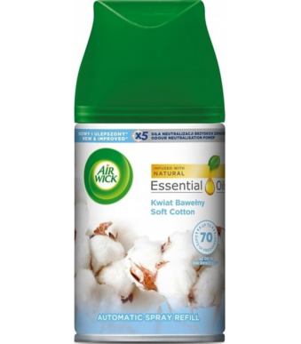 Air Wick Soft Cotton Automatic Air Freshner Refill 250ML