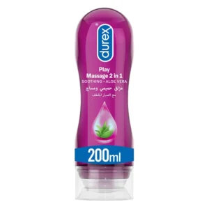 Durex Play Massage 2 In 1 Soothing Aloe Vera Lube 200ML