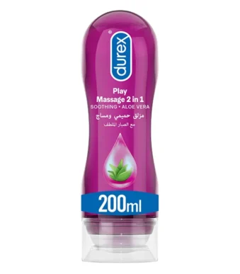Durex Play Massage 2 In 1 Soothing Aloe Vera Lube 200ML