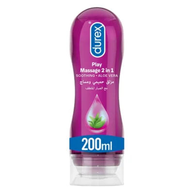 Durex Play Massage 2 In 1 Soothing Aloe Vera Lube 200ML