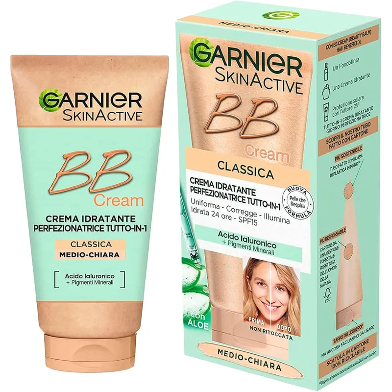 Garnier BB Cream Classica Medio-Chiara 50ML Garnier BB Cream Classica Medio-Chiara 50ML