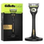Gillette Labs Shaving Power Razor Black and Gold Edition 1UP