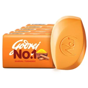 Godrej NO.1 Sandal Turmeric Soap 100G Pack-5