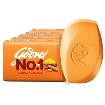 Godrej NO.1 Sandal Turmeric Soap 100G Pack-5