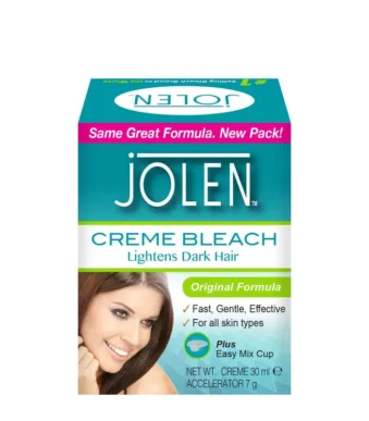 Jolen Creme Bleach Lightens Dark Hair Original Formula 30ML