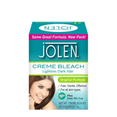 Jolen Creme Bleach Lightens Dark Hair Original Formula 30ML