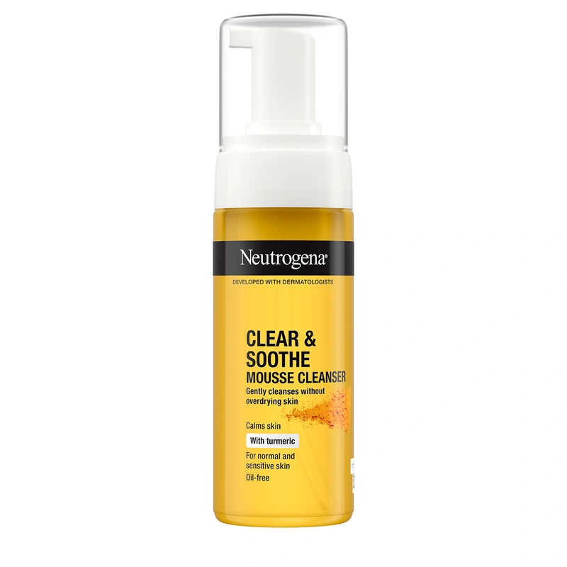 Neutrogena Clear Soothe Mousse Cleanser Calms Skin 150ML Neutrogena Clear Soothe Mousse Cleanser Calms Skin 150ML