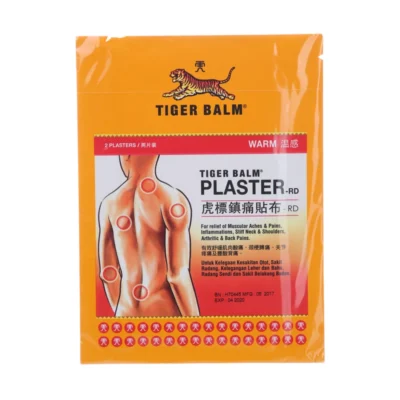 Tiger Balm 2 Plasters Warm 10X14Cm