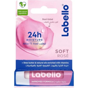 Labello Soft Rose lip Balm Stick 4.8g