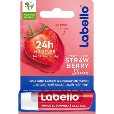 Labello Straw-Berry Shine lip Balm Stick 4.8g